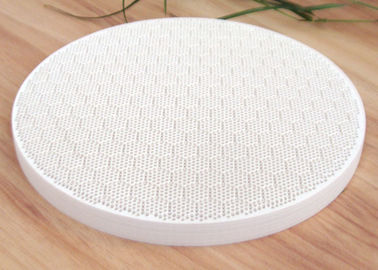 China 160 Millimeter Infrarotbienenwaben-Gas-keramischer Platten-Hexagon-Muster Cordierite für das Kochen des Werkzeugs fournisseur
