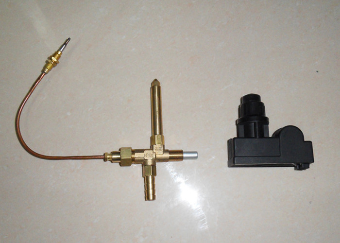 Gas-Kamin-Feuerstelle, Flammenausfall, Sicherheitskontrollventil-Kit und Montage Feuerstelle, Thermoelement Ersatzteile, Druckknopf-Zündkit für Gas-Kamin-Feuerstelle, Flammenausfall, Sicherheitskontrollventil-Kit und Montage Feuerstelle, Thermoelement Ersatzteile, Druckknopf-Zündkit für